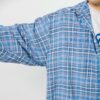『預購』ꚰ寬鬆亞麻格紋襯衫：圖片 4