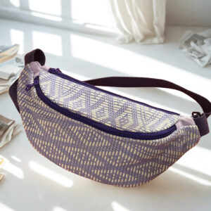 【余美玲】編織胸背包