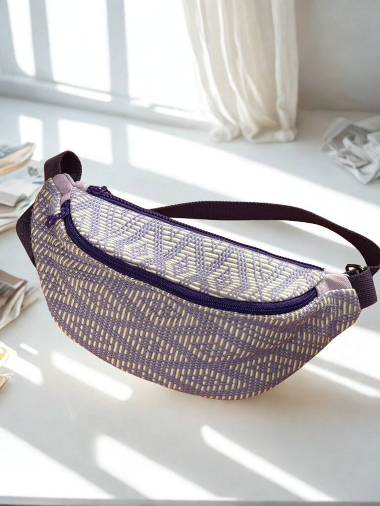 【余美玲】編織胸背包